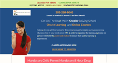 Desktop Screenshot of kneplerdrivingschools.com